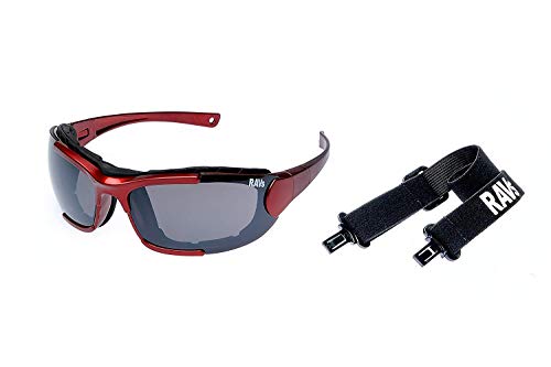 Alpland Skibrille Gletscherbrille, Bergbrille Sportbrille inkl. Softbag von Alpland