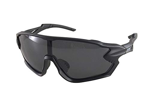Alpland Sportbrille Sonnenbrille Schutzbrille polarisiert, kontrastverst (Glas polarisiert) von Alpland