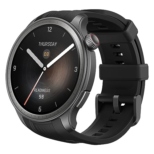 Amazfit Balance Smartwatch, Contactless Zahlung, NFC, Dual-Band GPS, Alexa, Bluetooth Anrufe, 14 Tage Akkulaufzeit, 1,5" AMOLED, KOSTENLOSE ZEPP AURA-MITGLIEDSCHAFT von Amazfit
