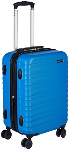 Amazon Basics Hartschalen - Koffer - 55 cm Handgepäckkoffer, Hellblau von Amazon Basics