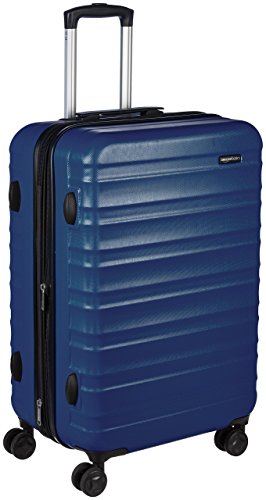 Amazon Basics Hartschalen - Koffer - 68 cm, Marineblau von Amazon Basics