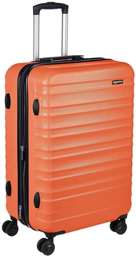 Amazon Basics Hartschalen - Koffer - 68 cm, Orange von Amazon Basics