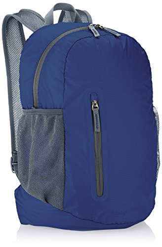 Amazon Basics Rucksack, ultra-leicht, platzsparend verstaubar, 25l, Marineblau von Amazon Basics