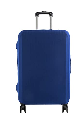 Anawakia Elastisch Einfarbig Kofferhülle Koffer Abdeckung Schutzhülle Kofferschutzhülle Kofferbezug Luggage Gepäck Cover (Blau,S 18-20 Zoll) von Anawakia