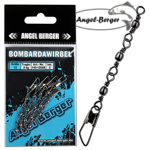 Angel-Berger Dreifach Bombardawirbel Sbirulinowirbel 5 Stück Wirbel (14) von Angel-Berger