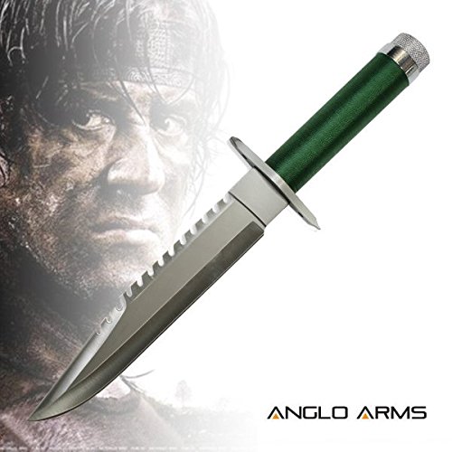 Anglo Arms Jagdmesser Outdoormesser im Stil von Rambo I Überlebensmesser von Anglo Arms