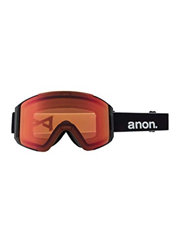Anon Herren Sync Snowboard Brille, Black/Perceive Sunny Red, Einheitsgröße von Anon