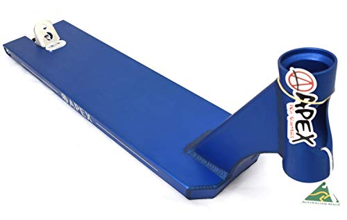 Apex Pro Stunt-Scooter Deck (blau, 600 (51cm) 5" Wide) von Apex