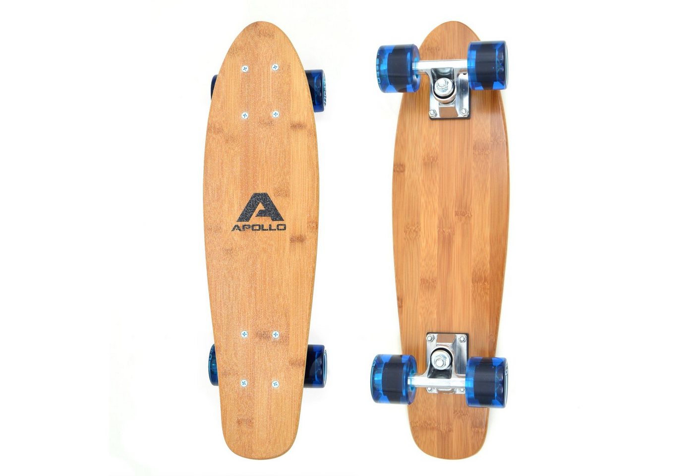 Apollo Miniskateboard Fancyboard Classic Blue 22, kompakt mit hochwertiger Verarbeitung" von Apollo