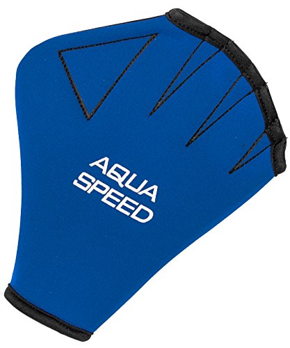 Aqua-Speed Schwimmhandschuhe Neoprenhandschuhe Wassersport Handschuhe für Aqua-Fitness Neopren Gloves, L von Aqua Speed