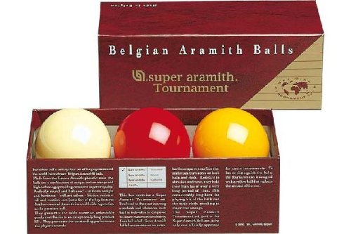 Billard Kugeln "Super Aramith Tournament", 61,5mm, Karambol von Aramith