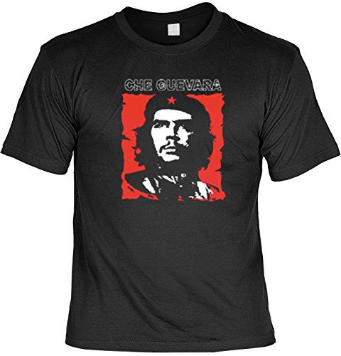 Revolution T-Shirt Che Guevara (Größe: 5XL) in schwarz von Art & Detail Shirt