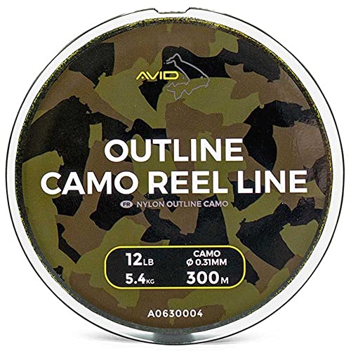 Avid Carp Outline Camo Carpfishing Line 300 M 0.370 mm von Avid Carp