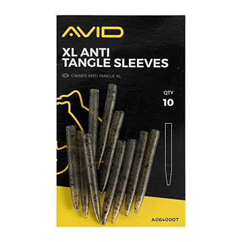 Avid Carp Outline XL Anti Tangle Sleeves 10 Stück von Avid Carp