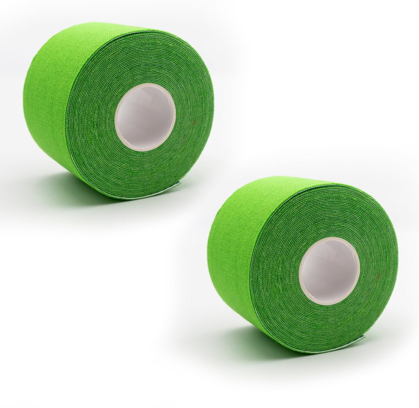 Axion Kinesiologie-Tape Kinesio-Tape - Wasserfestes Tape in grün je 500 x 5 cm, Physiotape (Set, 2-St) Sporttape Bandage, unterstützt Ihre Physiotherapie von Axion