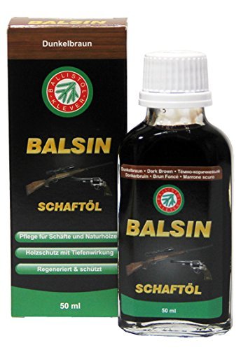 Ballistol Waffenpflege Balsin Schaftöl, dunkelbraun, 50 ml, 23150 by Ballistol von BALLISTOL