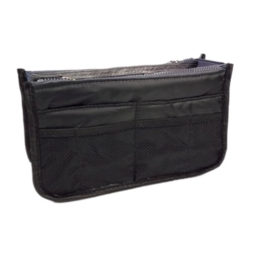Reisebereichereinsatz ordentlich kosmetische Handtasche (schwarz), von BEAHING
