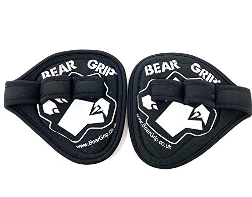 Bear Grip® (Neopren) - Hygienische Alternative zu Gewichtheberhandschuhen (schwarz-gummiert) von BEAR GRIP