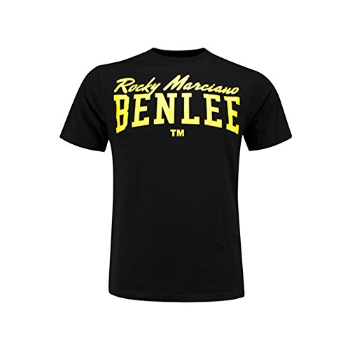 BENLEE Herren T-Shirt Normale Passform Logo Black M von BENLEE Rocky Marciano