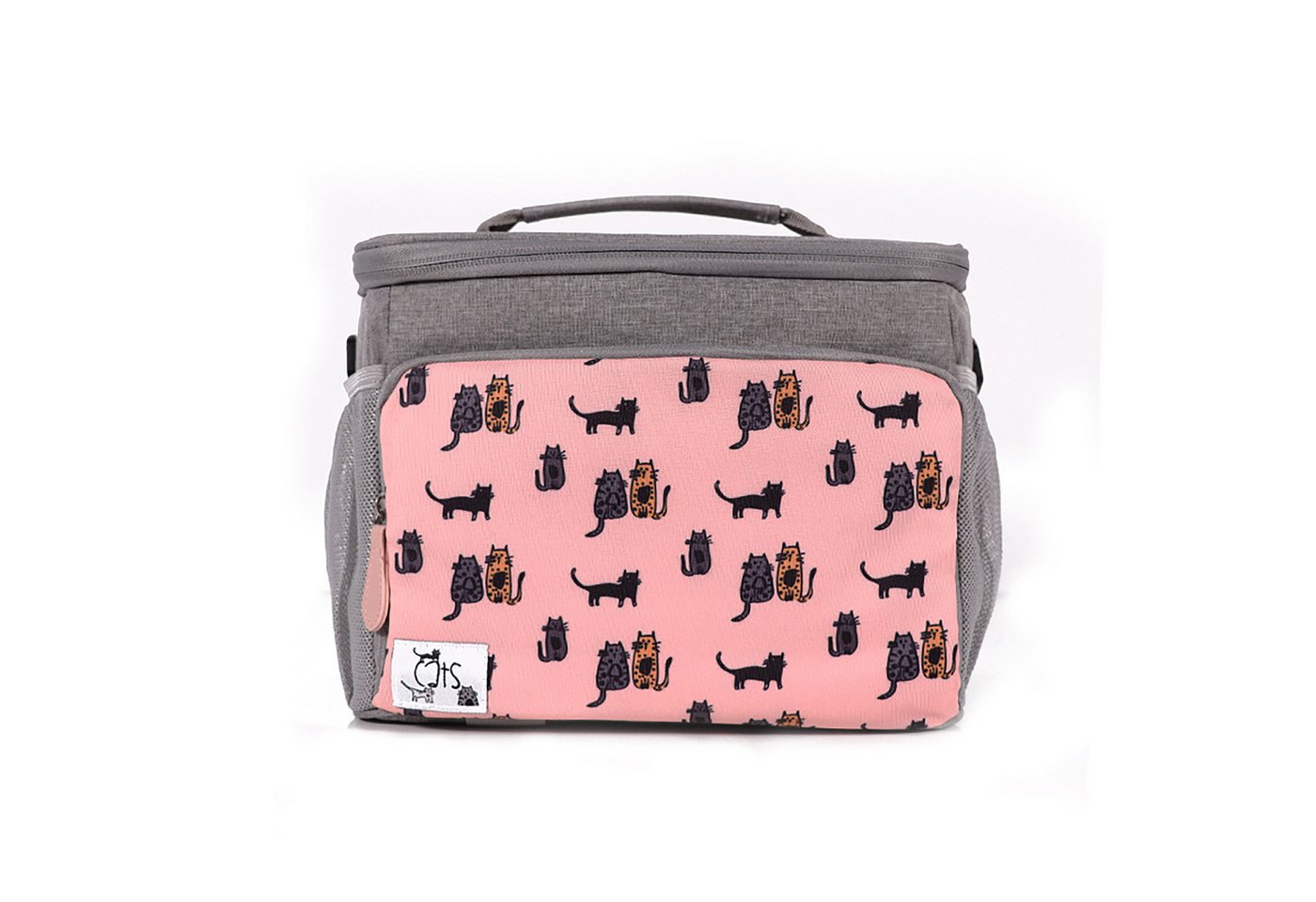 BIGGDESIGN Trekkingrucksack Biggdesign Katzen Isolierte Tasche, Pink (1-tlg) von BIGGDESIGN