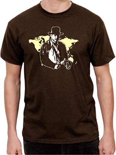 BIGTIME.de T-Shirt Indiana Jones Harrison Ford Film Kult Shirt E46 - Gr. L von BIGTIME.de