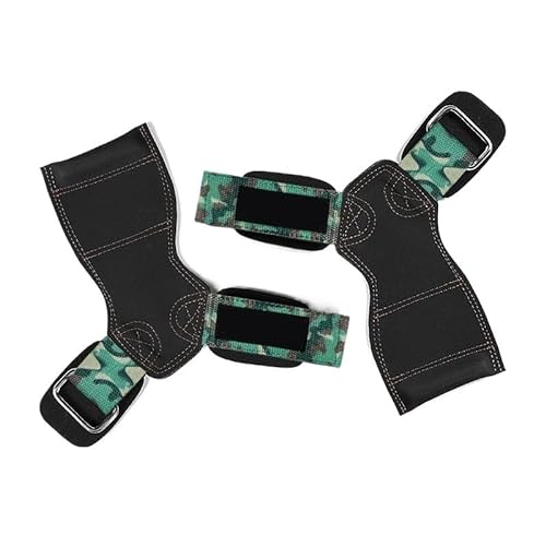 Handgelenk-Handschuh-Booster-Bänder, Gewichtheber-Kompressionsbänder, Fitness-Klimmzug-Trainingshilfe, Handgelenk-Handschuhe (Size : Average size 2pcs, Color : Green) von BLBTEDUAMDE