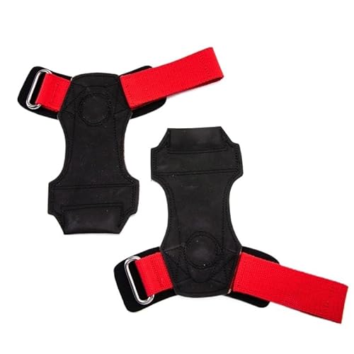 Handgelenk-Handschuh-Booster-Bänder, Gewichtheber-Kompressionsbänder, Fitness-Klimmzug-Trainingshilfe, Handgelenk-Handschuhe (Size : Red[all sizes]) von BLBTEDUAMDE