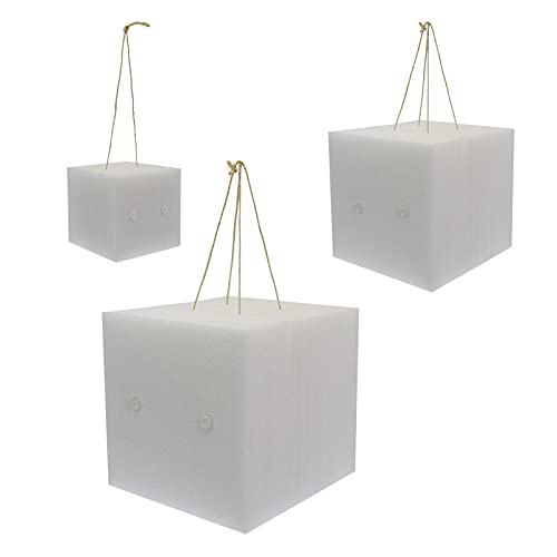 Stronghold Cube - Schießwürfel - für´s Bogenschießen (20x20x20), 40 lbs, individuell zu gestalten; Zielscheibe im Bogensport, mit Pfeil und Bogen von BSW STRONGHOLD