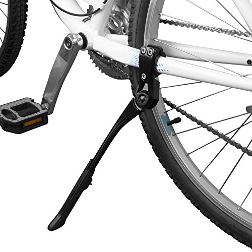 BV Fahrrad-Seitenständer – verstellbare Höhe, Fahrradständer, Metalllegierung, Fahrradständer für Mountainbike, Rennrad, Trekkingrad, 61-71 cm (24-28 Zoll) von BV