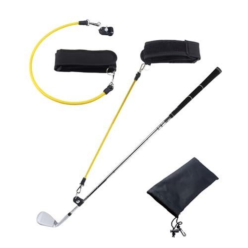 1 Set Golftrainingshilfe, elastisches Seil für Golfschwung, Freisetzungstrainer, Golfschwung-Trainingshilfe, Golfschwungtrainer, Golfschwungtrainer, Schwunghilfe von BWLEANSY
