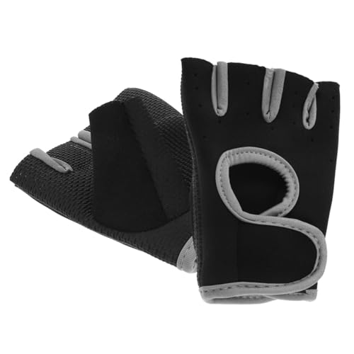 2 Stück Fitness-Handschuhe, Trainingshandschuhe for Männer, Angelhandschuhe, Fitnessstudio-Handschuhe, Outdoor-Handschuhe, tragbare Fahrradhandschuhe1129 ( Color : Grey , Size : 13.50X9.00X2.00CM ) von BZVCRTYKL