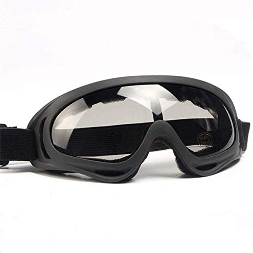 BZVCRTYKL Schutzbrille mit universeller Passform, Schutzbrille mit klaren, beschlagfreien, kratzfesten und UV-Schutz beschichteten Gläsern, Brille for Augenschutz/761 von BZVCRTYKL