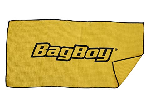 Bag Boy Golf Handtuch, Gelb von Bag Boy