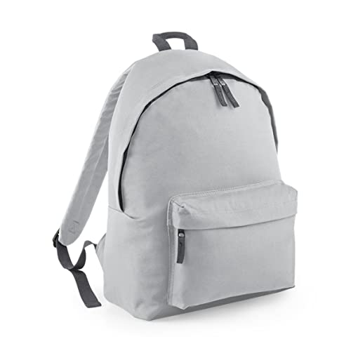 BagBase: Fashion Rucksack BG125, Größe:One Size;Farbe:Light Grey/Graphite Grey von BagBase