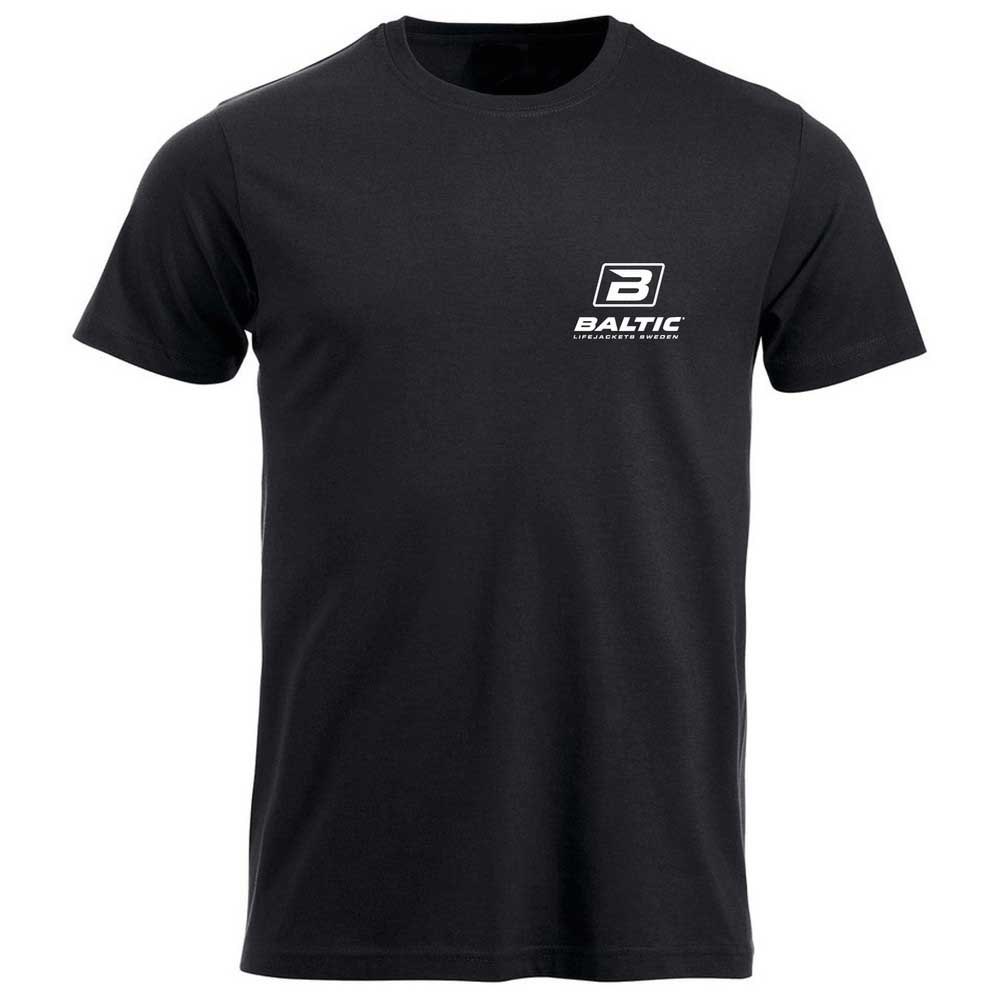 Baltic Unden Short Sleeve T-shirt Schwarz 2XL Mann von Baltic