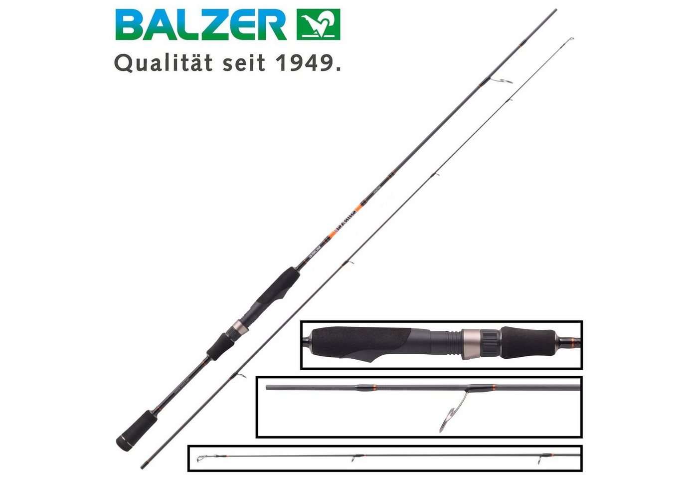 Balzer Forellenrute Balzer Shirasu Spoon 1,83m 0,5-4g - Ultra Light Rute von Balzer