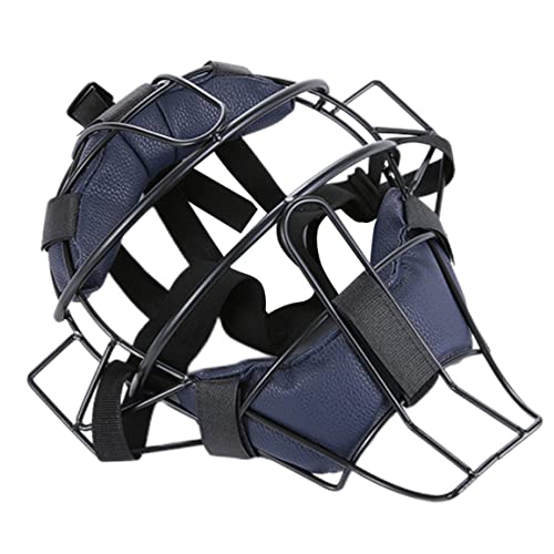 Softball -Fänger Helm Leicht weich gepolstert Baseball Helm Verstellbarer Baseball Motorrad Helm Baseballzubehör für über 8 Jahre alte Kinder für Erwachsene Fängermasken von Banziaju
