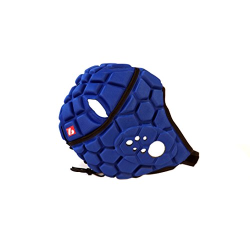 BARNETT Heat PRO Rugby Helm, Spielhelm Profi, Farbe königsblau (S) von BARNETT