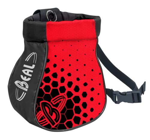 Beal Cocoon Clic-clac Rot - Großer innovativer Chalkbag, Größe One Size - Farbe Red von Beal