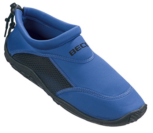 BECO Badeschuhe / Surfschuhe für Damen und Herren, Blau/Schwarz, 40, 9217-60 von Beco