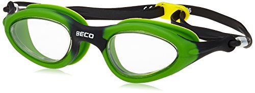 BECO Unisex – Erwachsene Atlanta Schwimmbrille, grün, One Size von Beco