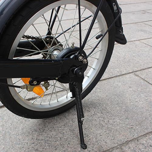 Bediffer Fahrradständer Verstellbarer Fahrradständer Einfacher und Stabiler Aluminium-Fahrradseitenständer für Fahrradständer Seitenständer Ersatz für (12 Zoll) von Bediffer