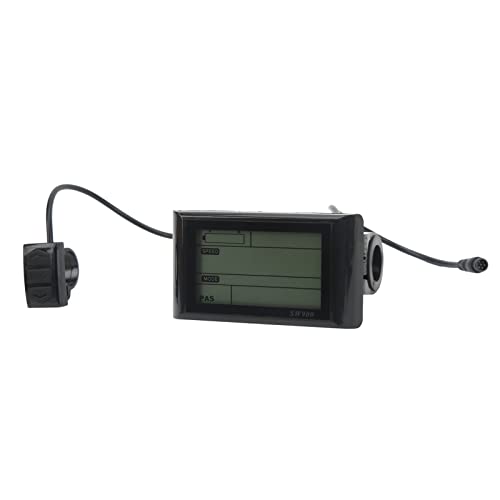 Bediffer SW900-Display, Elektrofahrrad-LCD-Display-Meter-Modifikationsteil Einfache Installation für Elektrofahrzeuge von Bediffer