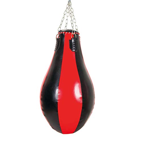 Schwere Boxsäcke Speed Ball Boxen Leder Leder Speed Bag mit hängendem Drehgelenk für das Training (A) von Begonial