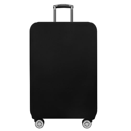 Kofferhülle Elastisch, 22-32 Zoll Schutzhülle Kofferschutzhülle Suitcase Cover Luggage Cover Gepäckabdeckung (Schwarz,S) von Bekasa
