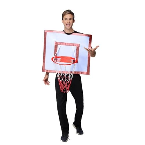Basketballkorb-kostüm Für Erwachsene, Tragbares Basketballkorb-kostüm, Requisiten Für Familienaktivitäten, Halloween-Party von Bemvp