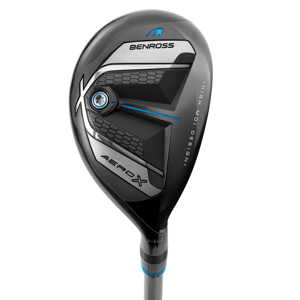 Benross Mens Black Lightweight Aero X Right Hand Vista Pro Lite Golf Hybrid, Size: 28° | American Golf von Benross