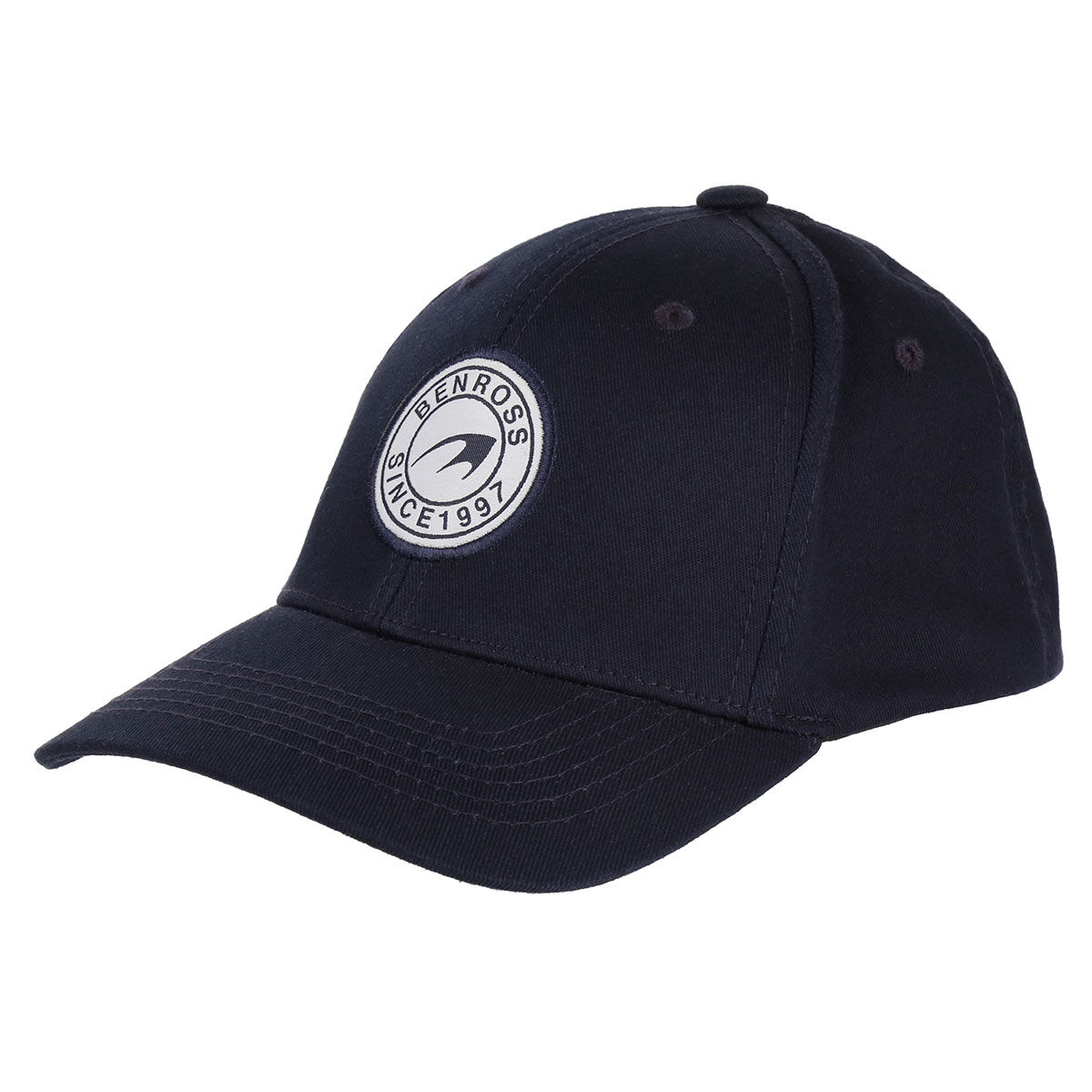 Benross Men's Established Patch Golf Cap, Mens, Navy/white, One size | American Golf von Benross