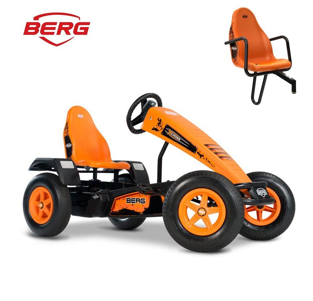 Berg Go-Kart BERG Gokart X-Cross E-Motor Hybrid orange XXL von Berg