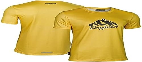 Bergfieber Herren Bernina Multisportshirt, gelb, S von Bergfieber